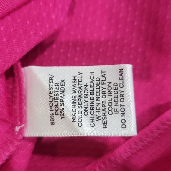 LOU & GREY Pink Performance Side Key Pocket, Zippered Back Long Sleeve Top - Picture 10 of 14